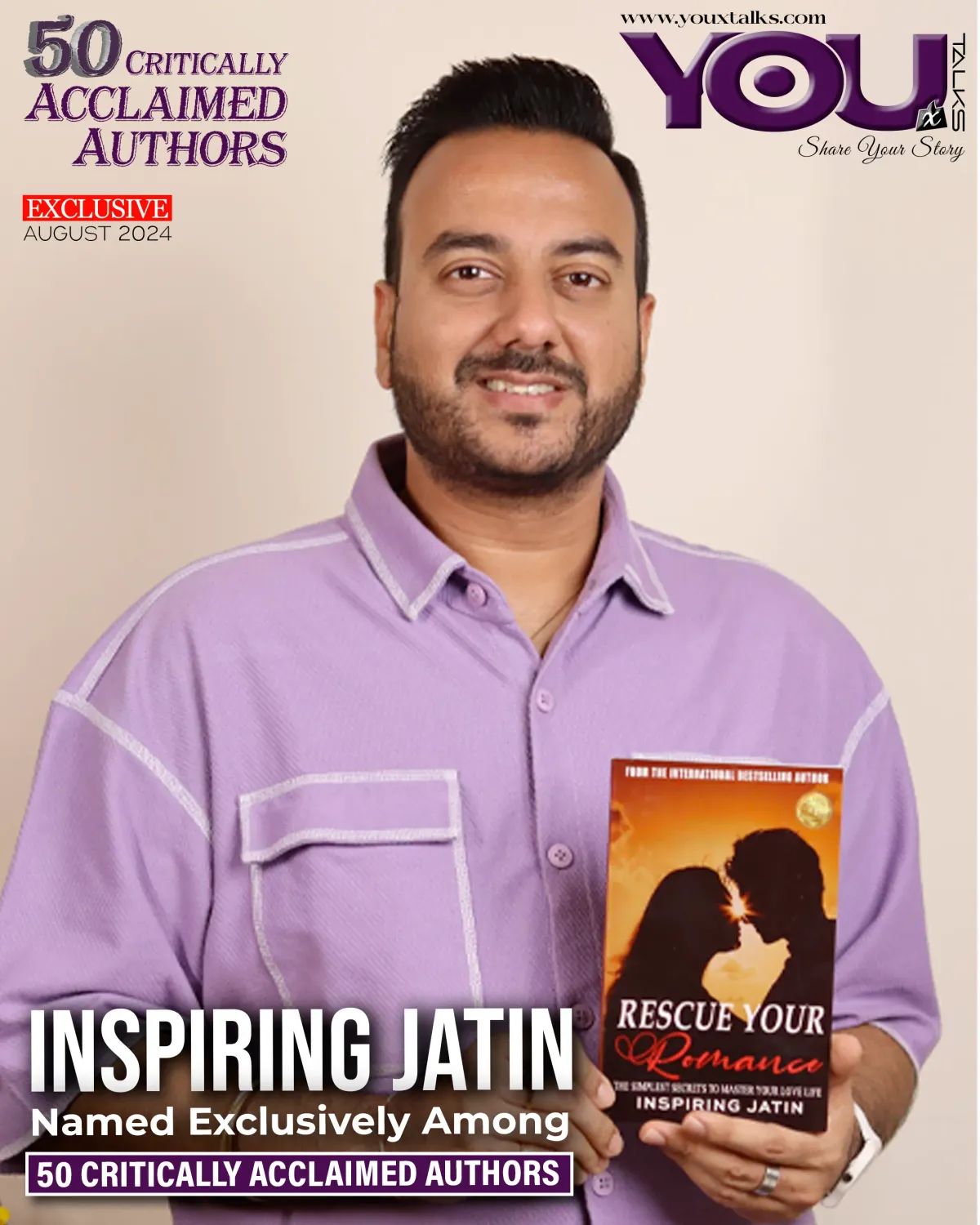 Inspiring Jatin — TEDx Speaker & Bestselling Author